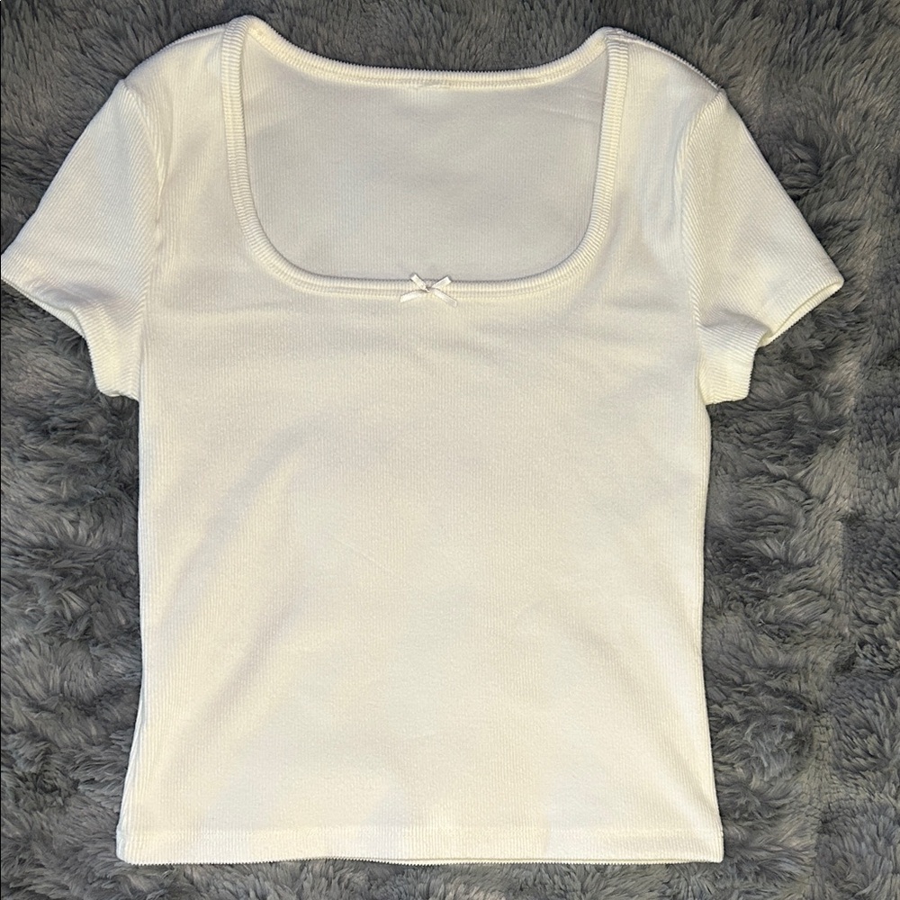 Elegant Cream Women's Top